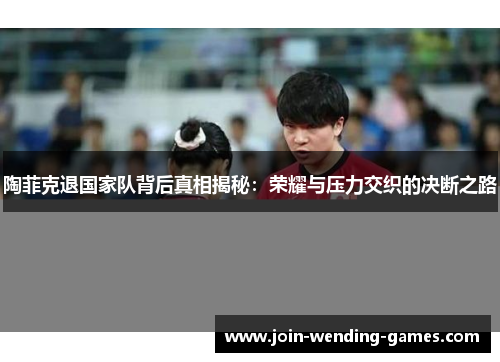 陶菲克退国家队背后真相揭秘:荣耀与压力交织的决断之路 陶菲克退国家队背后真相揭秘:荣耀与压力交织的决断之路